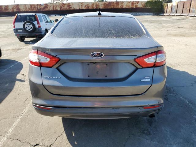 3FA6P0HR2DR296885 - 2013 FORD FUSION SE CHARCOAL photo 6