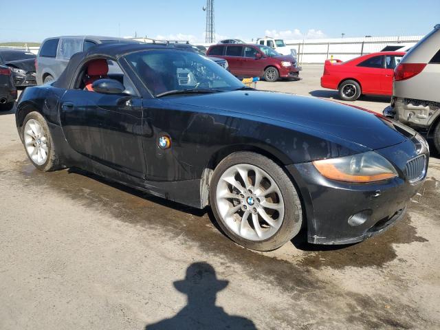 4USBT33473LR63779 - 2003 BMW Z4 2.5 BLACK photo 4