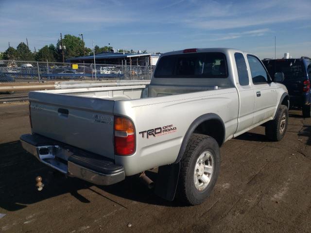 4TASN92N6YZ623648 - 2000 TOYOTA TACOMA XTRACAB PRERUNNER SILVER photo 4