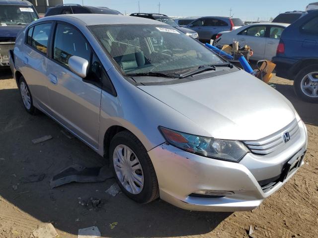 JHMZE2H52AS034885 - 2010 HONDA INSIGHT LX SILVER photo 4