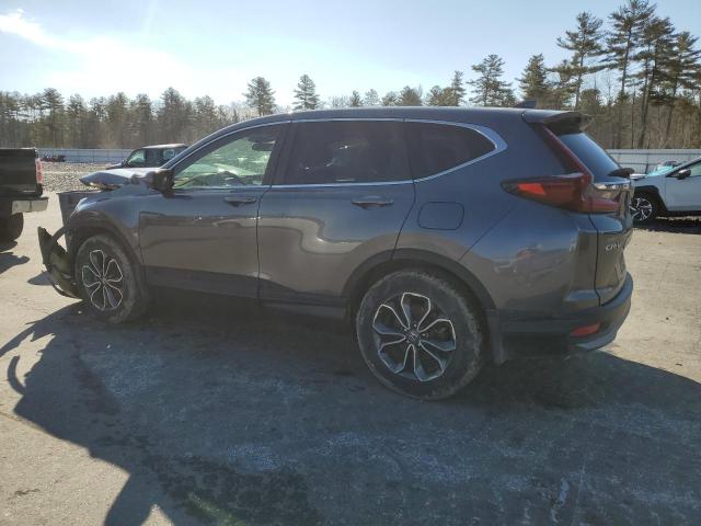 5J6RW1H58MA007428 - 2021 HONDA CR-V EX BLACK photo 2