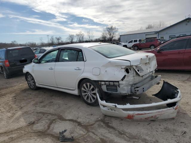 4T1BK3DB2BU421709 - 2011 TOYOTA AVALON BASE WHITE photo 2