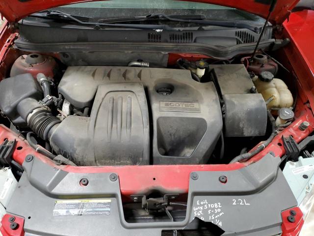 1G1AK58FX87234100 - 2008 CHEVROLET COBALT LS RED photo 11