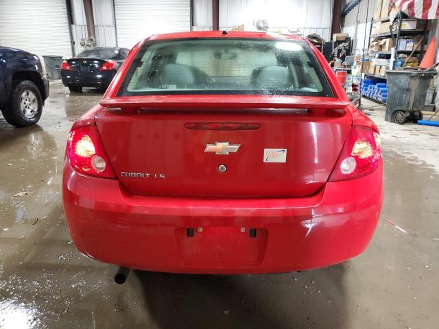 1G1AK58FX87234100 - 2008 CHEVROLET COBALT LS RED photo 6