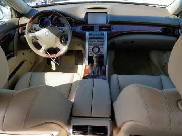 JH4KB26629C000926 - 2009 ACURA RL WHITE photo 8