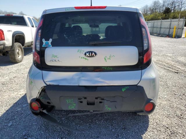 KNDJP3A52F7764315 - 2015 KIA SOUL + SILVER photo 6