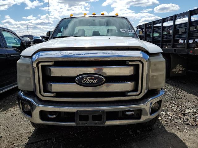 1FT8W3BT5BEB78535 - 2011 FORD F350 SUPER DUTY WHITE photo 5