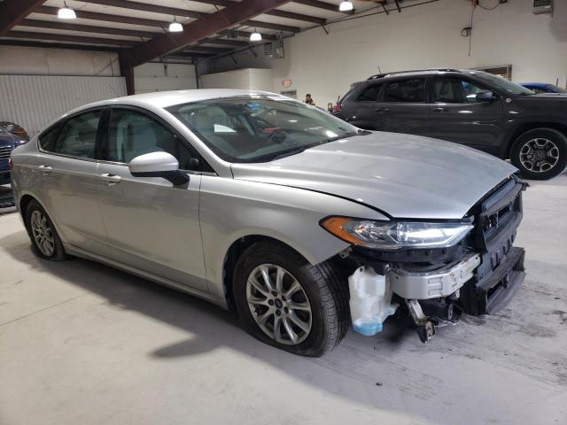 3FA6P0G78HR126262 - 2017 FORD FUSION S SILVER photo 4