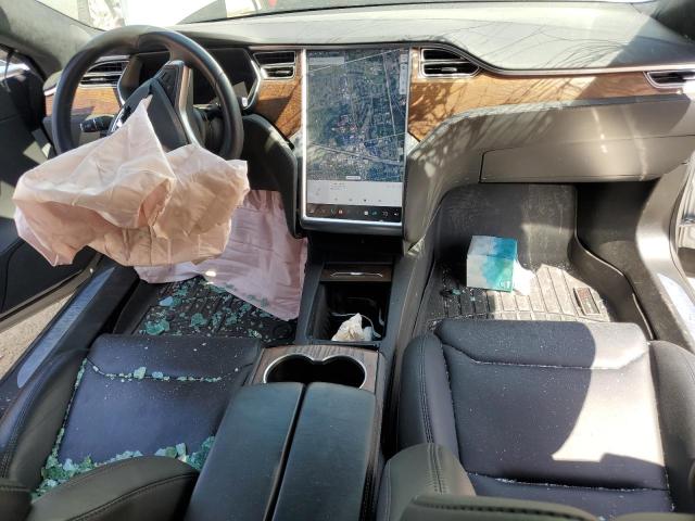 5YJSA1E27JF243670 - 2018 TESLA MODEL S Gümüş foto 8