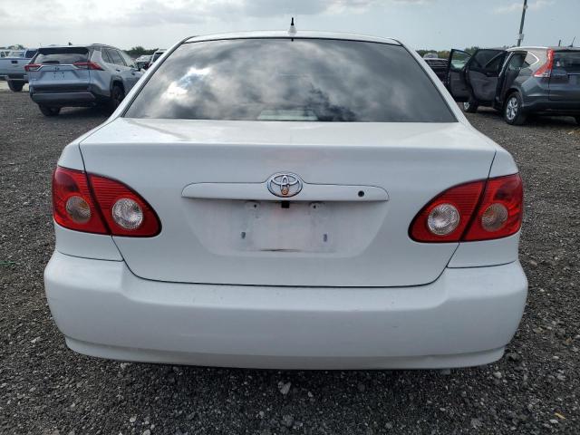 1NXBR32E16Z677581 - 2006 TOYOTA COROLLA CE WHITE photo 6