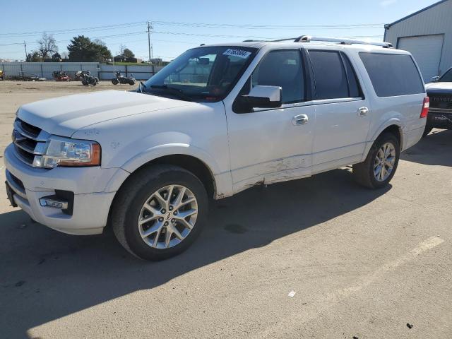 1FMJK2AT7FEF47809 - 2015 FORD EXPEDITION EL LIMITED WHITE photo 1