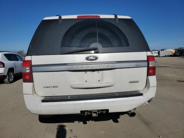1FMJK2AT7FEF47809 - 2015 FORD EXPEDITION EL LIMITED WHITE photo 6