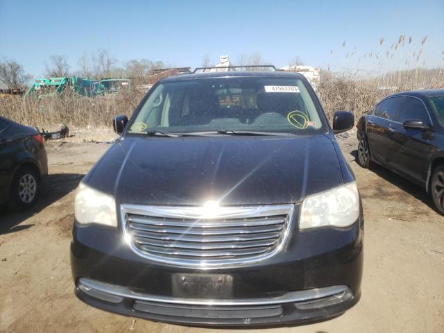 2A4RR8DG9BR612283 - 2011 CHRYSLER TOWN & COU TOURING L BLACK photo 5