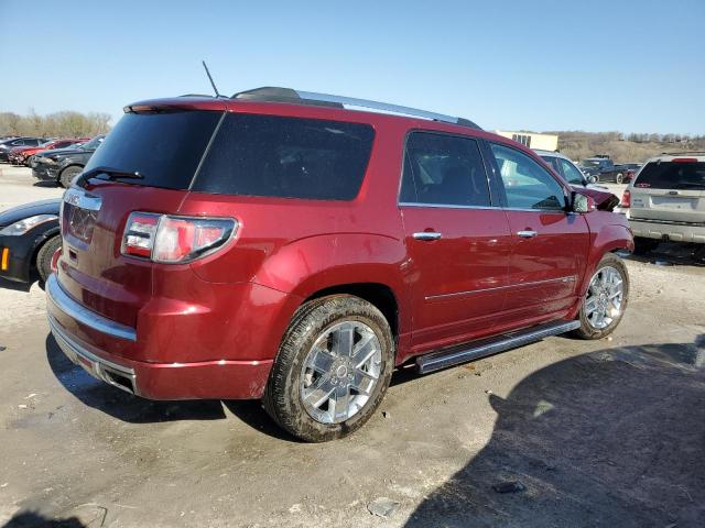 1GKKRTKD2FJ148030 - 2015 GMC ACADIA DENALI BURGUNDY photo 3