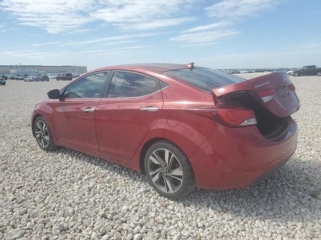 KMHDH4AE5GU587046 - 2016 HYUNDAI ELANTRA SE RED photo 2