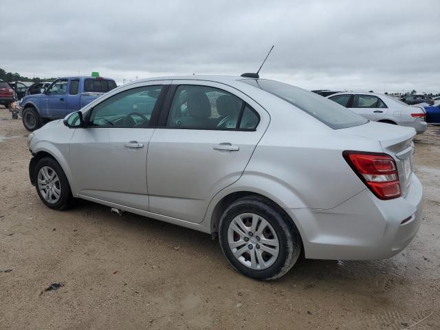 1G1JB5SH5H4168051 - 2017 CHEVROLET SONIC LS SILVER photo 2