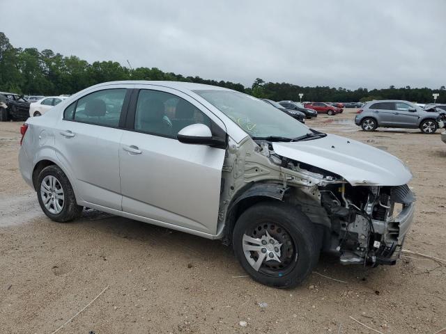 1G1JB5SH5H4168051 - 2017 CHEVROLET SONIC LS SILVER photo 4