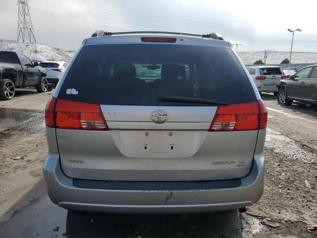 5TDBA23C94S004817 - 2004 TOYOTA SIENNA LE SILVER photo 6