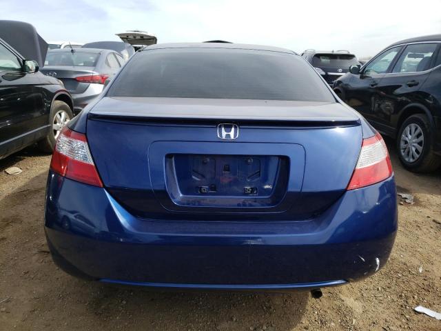 2HGFG12807H541135 - 2007 HONDA CIVIC EX BLUE photo 6