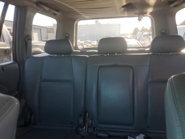 2HKYF18545H517366 - 2005 HONDA PILOT EXL GRAY photo 10