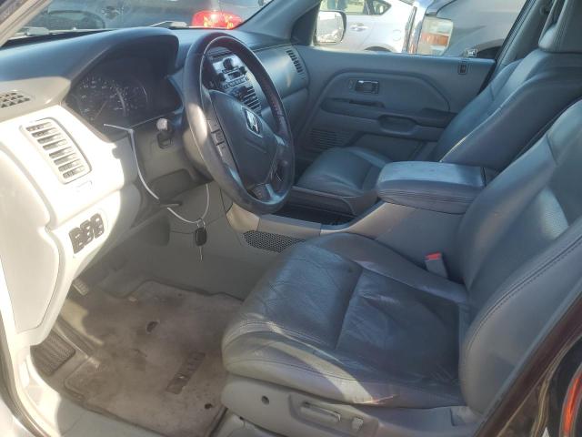 2HKYF18545H517366 - 2005 HONDA PILOT EXL GRAY photo 7