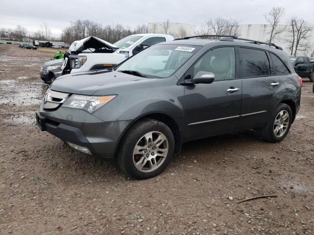2HNYD28408H500199 - 2008 ACURA MDX TECHNOLOGY CHARCOAL photo 1