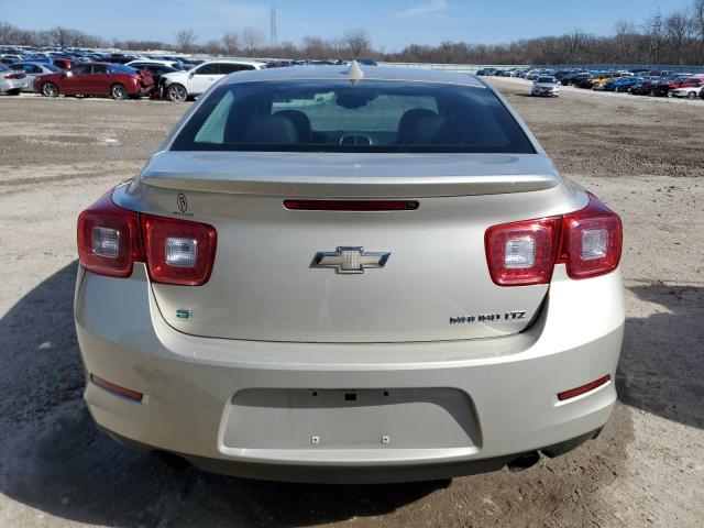 1G11H5SLXEF284591 - 2014 CHEVROLET MALIBU LTZ TAN photo 6
