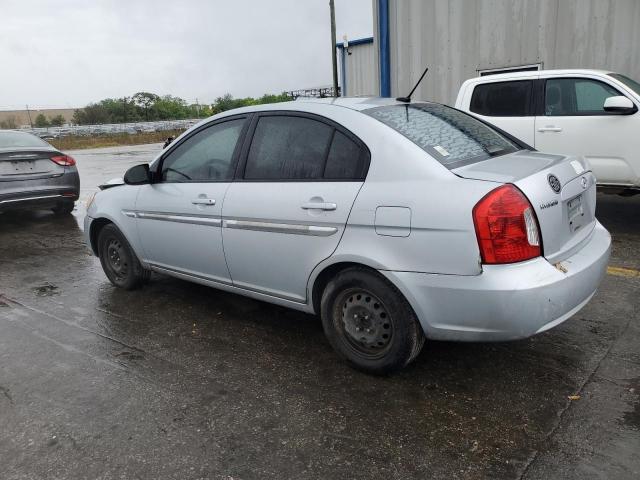 KMHCN46C59U326109 - 2009 HYUNDAI ACCENT GLS SILVER photo 2