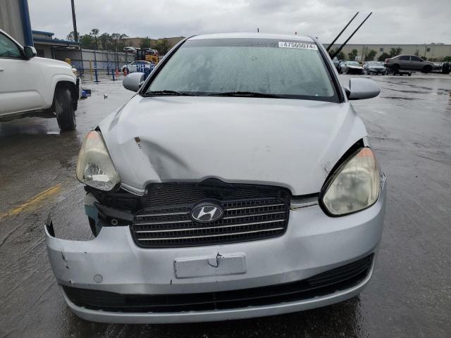 KMHCN46C59U326109 - 2009 HYUNDAI ACCENT GLS SILVER photo 5