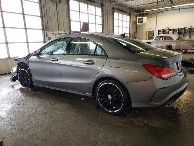 WDDSJ4GB8EN092964 - 2014 MERCEDES-BENZ CLA 250 4MATIC GRAY photo 2