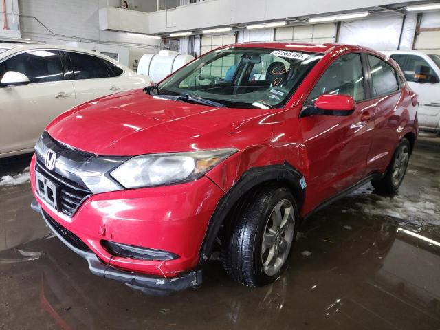 3CZRU6H35GM758723 - 2016 HONDA HR-V LX RED photo 1