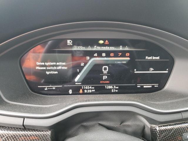 WAUB4CF56PA033782 - 2023 AUDI S5 PRESTIGE GRAY photo 9