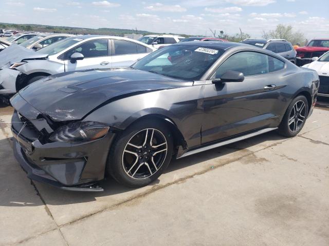 1FA6P8TH4J5112106 - 2018 FORD MUSTANG GRAY photo 1