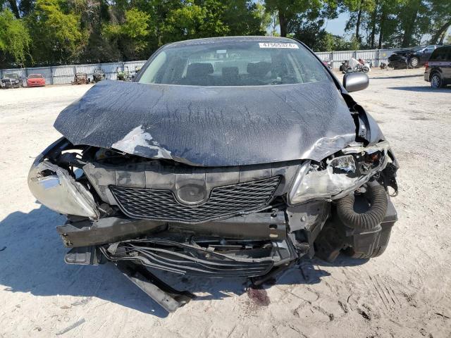 1NXBU4EE1AZ328753 - 2010 TOYOTA COROLLA BASE GRAY photo 5