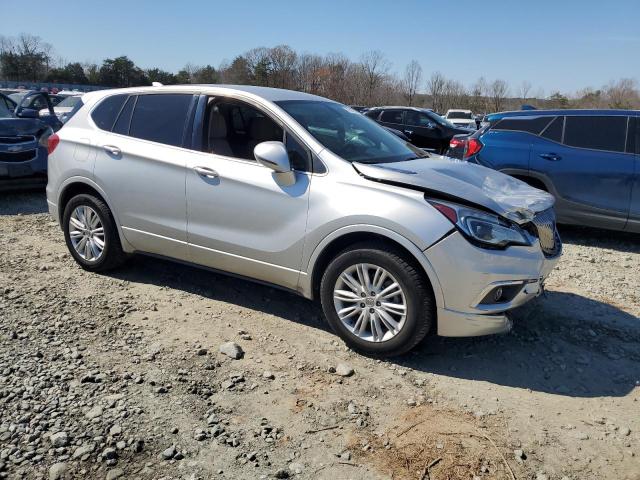 LRBFXASA1HD038101 - 2017 BUICK ENVISION PREFERRED SILVER photo 4