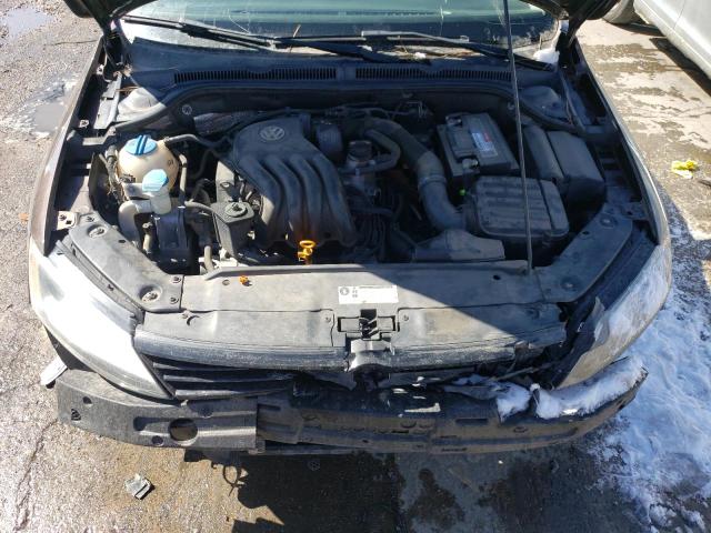 3VW2K7AJ0BM380053 - 2011 VOLKSWAGEN JETTA BASE بني صورة 11