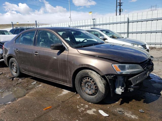 3VW2K7AJ0BM380053 - 2011 VOLKSWAGEN JETTA BASE بني صورة 4