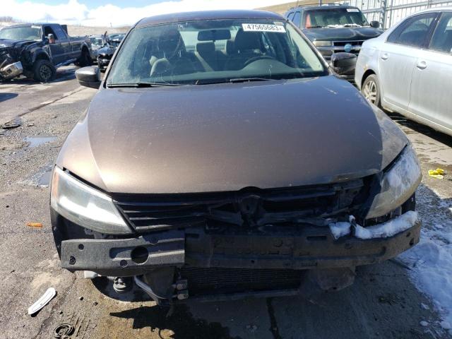 3VW2K7AJ0BM380053 - 2011 VOLKSWAGEN JETTA BASE بني صورة 5