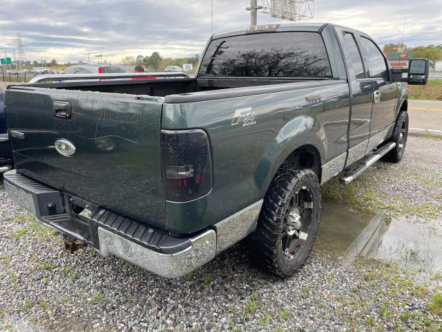 1FTPX12584NA73375 - 2004 FORD F150 GREEN photo 4