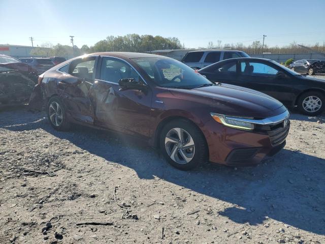 19XZE4F55KE030477 - 2019 HONDA INSIGHT EX BURGUNDY photo 4