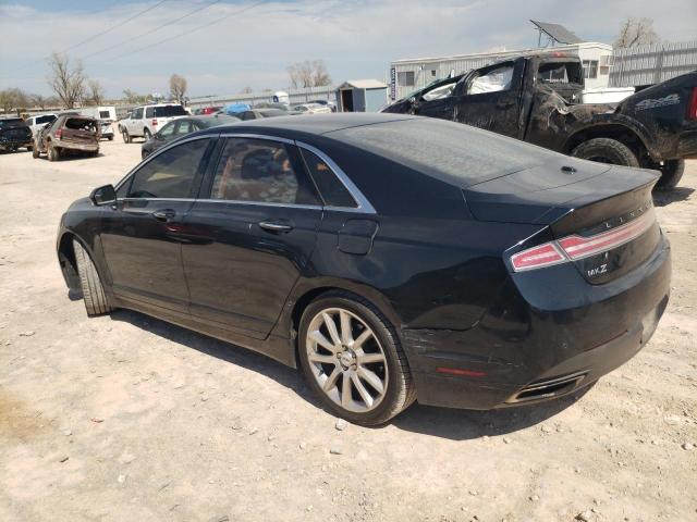 3LN6L2G92ER836235 - 2014 LINCOLN MKZ BLACK photo 2