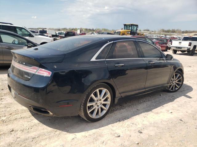 3LN6L2G92ER836235 - 2014 LINCOLN MKZ BLACK photo 3