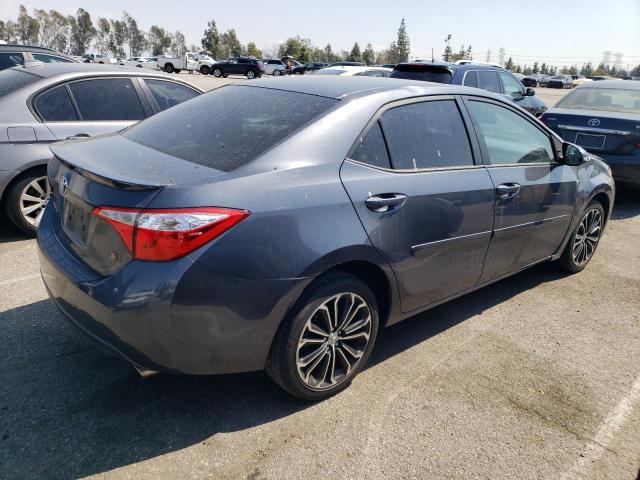 5YFBURHE8FP331795 - 2015 TOYOTA COROLLA L GRAY photo 3