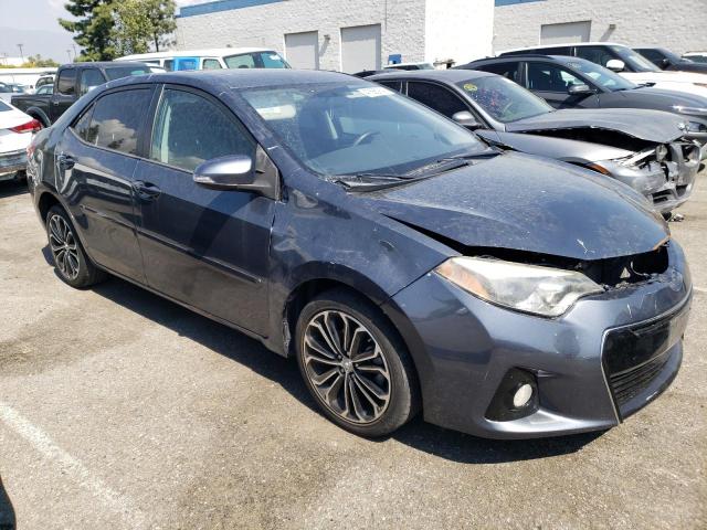 5YFBURHE8FP331795 - 2015 TOYOTA COROLLA L GRAY photo 4