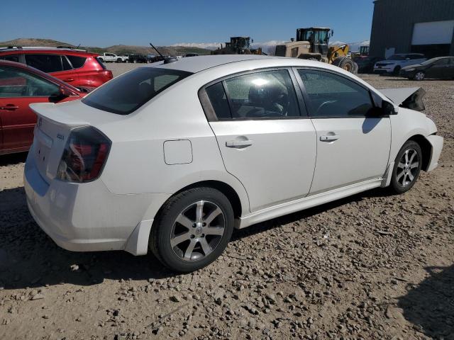 3N1AB6AP3CL702689 - 2012 NISSAN SENTRA 2.0 WHITE photo 3