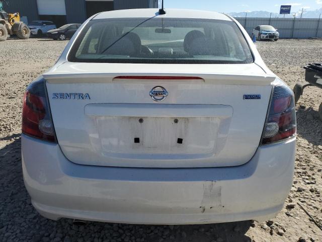 3N1AB6AP3CL702689 - 2012 NISSAN SENTRA 2.0 WHITE photo 6