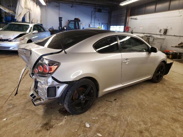 JTKDE167980231500 - 2008 TOYOTA SCION TC SILVER photo 3