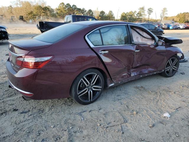 1HGCR2F58GA077495 - 2016 HONDA ACCORD SPORT BURGUNDY photo 3