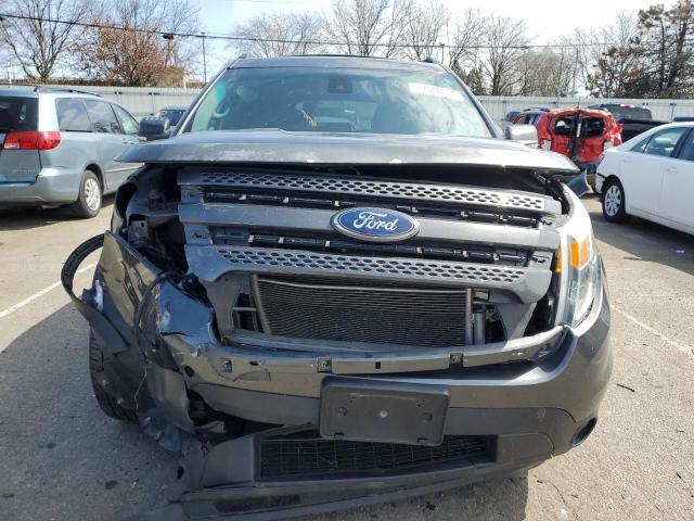 1FM5K8F85FGC15056 - 2015 FORD EXPLORER LIMITED GRAY photo 5