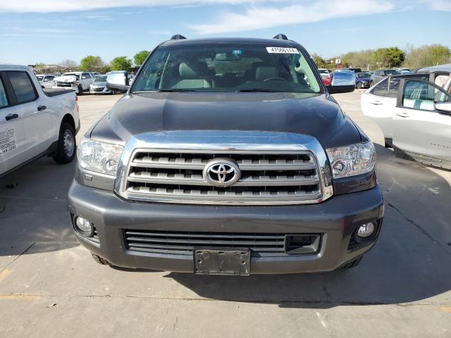 5TDYY5G16FS059146 - 2015 TOYOTA SEQUOIA PLATINUM GRAY photo 5